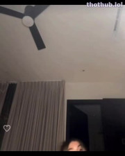 Lyna Perez accidentally bare tits flash