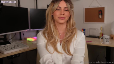 Simone ASMR - POV: I'm your boss and I need to talk to you.... ALONE