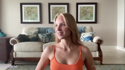 Caroline Zalog Live Naked Outdoor Pool & Indoor Try-on