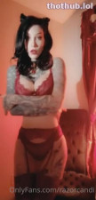 Razor Candi - Red Lingerie