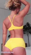 Claire Stone bikini try-on