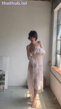 Sugar Boogerz - white lace robe