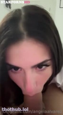 tiktok girl Angela Alvarez latina deepthroat