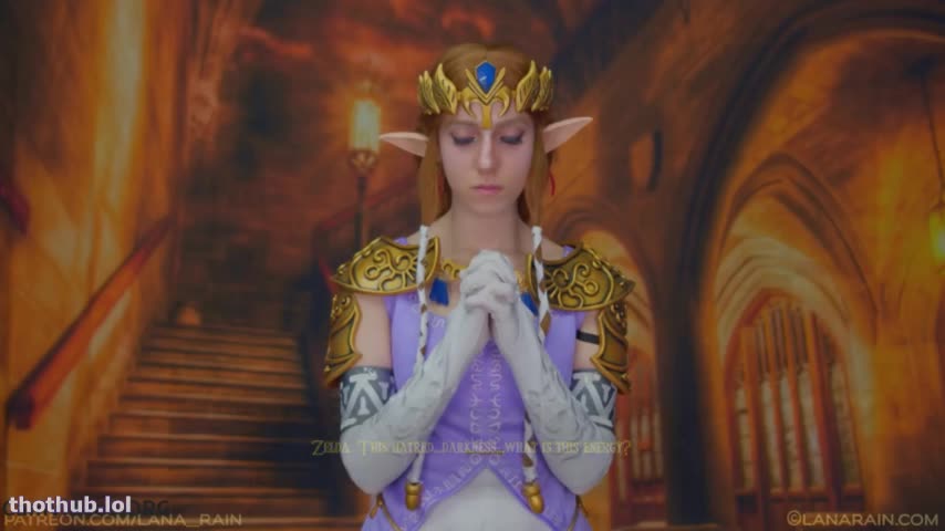 Lana Rain OnlyFans leaked Lana Rain as Zelda from TWilight Princes on HDthot