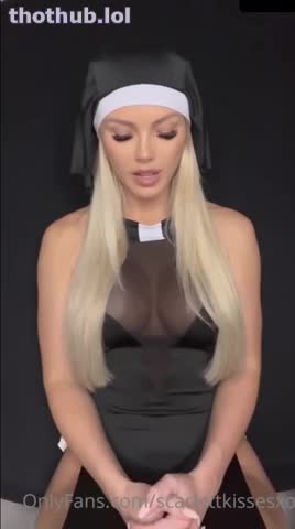 OnlyFans leaked ScarlettKissesXO Nun Sex Tape Leaked Onlyfans Porn Video on HDthot