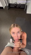 Emily Webb Gym Sex Tape Video Leaked