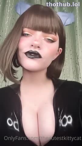 OnlyFans leaked Thecutestkittycat - Succumb to my mouth cum slave on HDthot