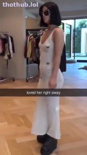 Charlie D'Amelio Nipples See Through Dress