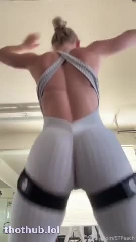 STPeach OnlyFans leaked Stpeach Sexy Workout Instructor Video on HDthot