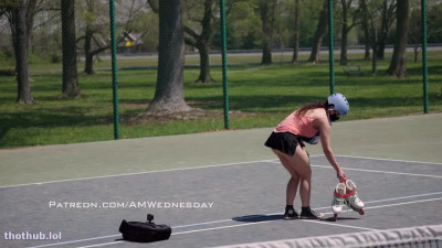 AmWednesday - Learning To Rollerblade (With Voiceover)