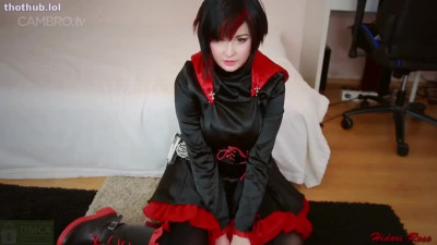 Hidori Rose - Ruby Rose serves three Cocks, RWBY