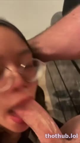 OnlyFans leaked nerd asian blowjob on HDthot