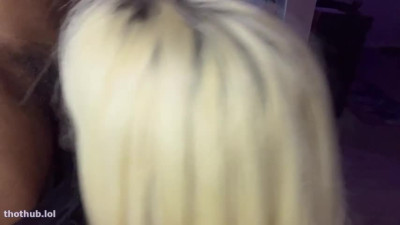 hellcatblondie BBC blowjob