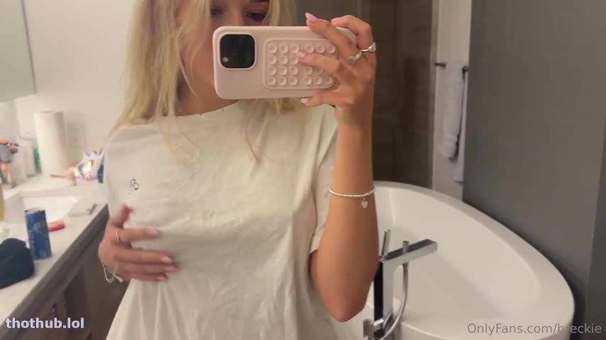 OnlyFans leaked Breckie Hill Tits Play w nipslip on HDthot