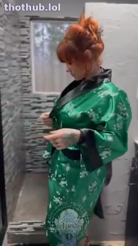 OnlyFans leaked Autumn Ivy shower video. on HDthot