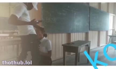 Ebony suck dick in school