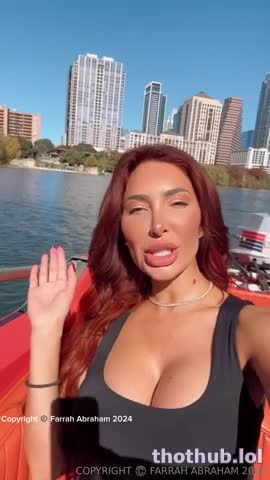 OnlyFans leaked Farrah Abraham - Fucking Sugar Daddy On The Boat on HDthot