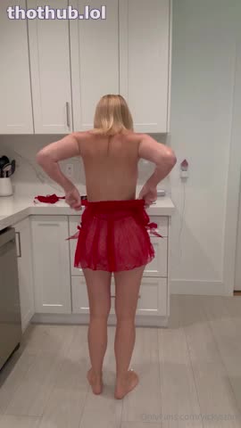 OnlyFans leaked Vicky Stark Red Hot Lingerie try-on-May 2024 on HDthot