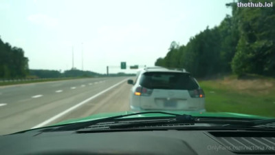 Victoria Rae Fucking With Stranger Roadside For fixing Her Car