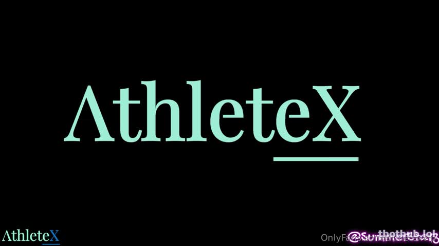 OnlyFans leaked AthleteX & summerstarz - outdoor sex on HDthot