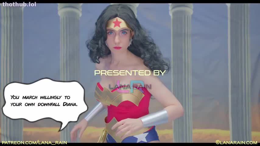 Lana Rain OnlyFans leaked Lana Rain- Wonder Woman Uncovers Her Truth on HDthot