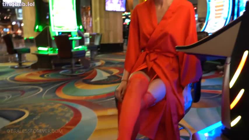 OnlyFans leaked bralessforever shan fucks a guy she met in the casino on HDthot