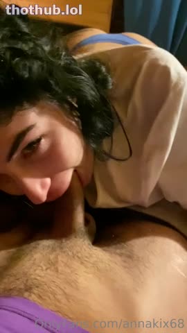 OnlyFans leaked Anna Maria (@Annakix68) Blowjob on HDthot