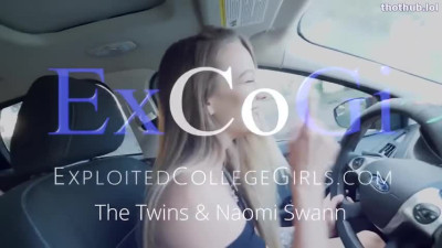 [ExploitedCollegeGirls] Joey, Naomi, Sami - Twins – Day of Fun & BTS