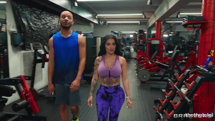 OnlyFans leaked theofficialegypt-Brazzers-A Not So Sneaky Public Gym Bang on HDthot