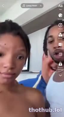 OnlyFans leaked Halle Bailey Accidentally boobs out Instagram on HDthot