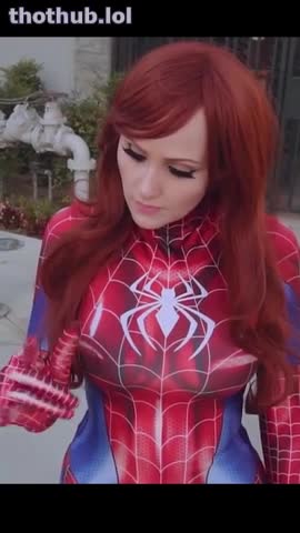 OnlyFans leaked Spider Angie with webs on HDthot