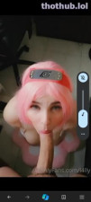 Only fans Cosplay girl sucking dick