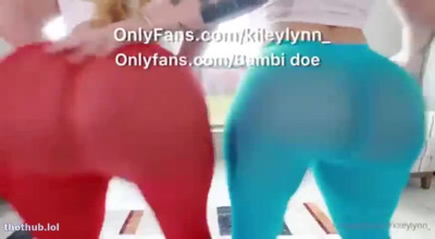 Bambi doe and kiley lynn fuck with dildo