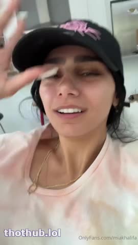 OnlyFans leaked Mia Khalifa Nude Live With Shower on HDthot