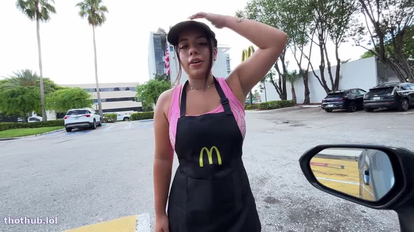 OnlyFans leaked MIA Melztube mcdonald's PT.1 on HDthot