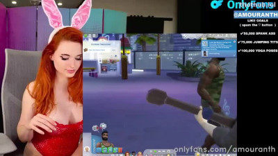 Amouranth OF Live Yoga Strip & Porn Watch 6-22-24-Pt1