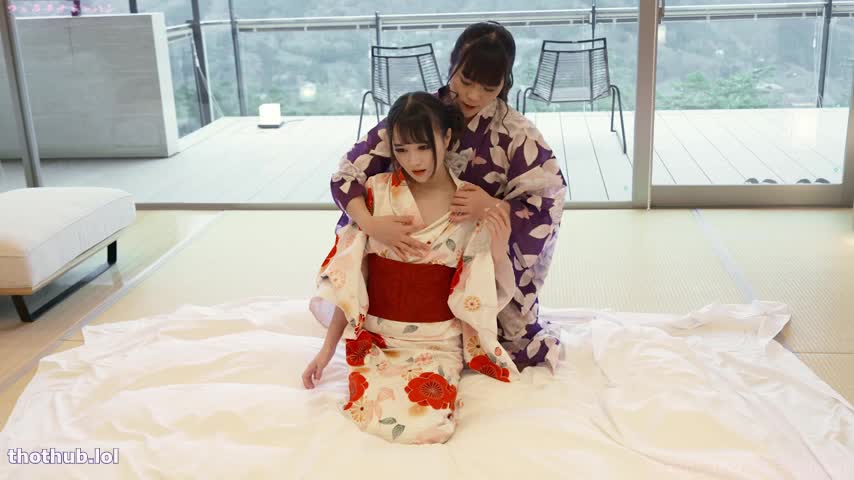 OnlyFans leaked Ria Kurumi and Aya Komatsu threesome on HDthot