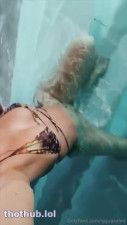 Iggy Azalea 4k Nude Tits Shake & Twerk In Pool