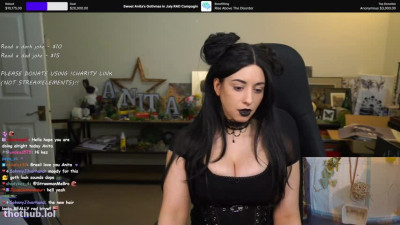 Sweet Anita Big Titty Goth GOTHMAS#2 Twitch Stream Highlights