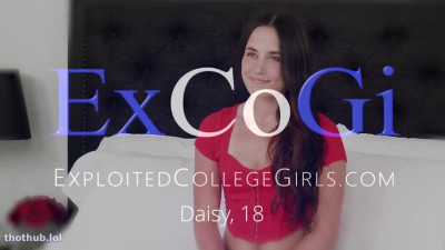 [ExploitedCollegeGirls] Daisy - I'm a Nervous Highschool Cheerleader