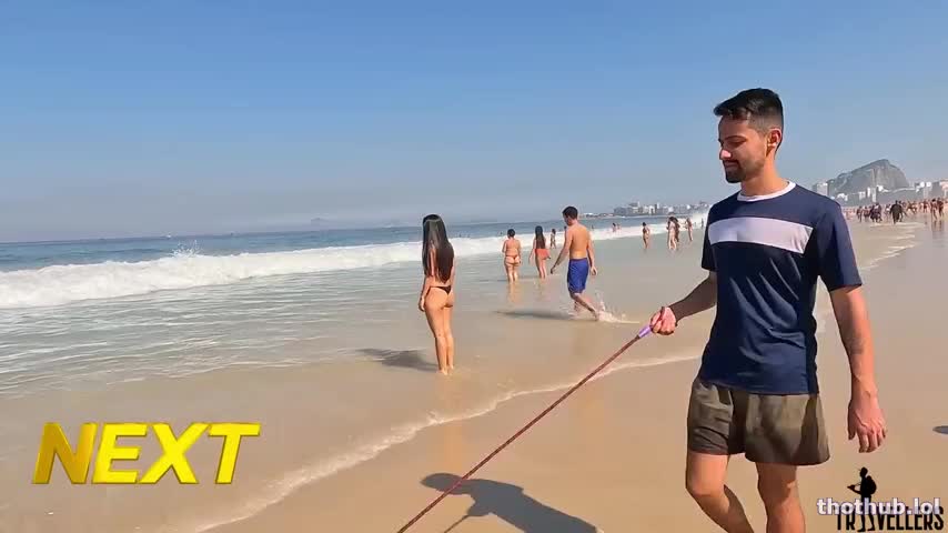 Alex Coal OnlyFans leaked LEME Beach Brazil on HDthot