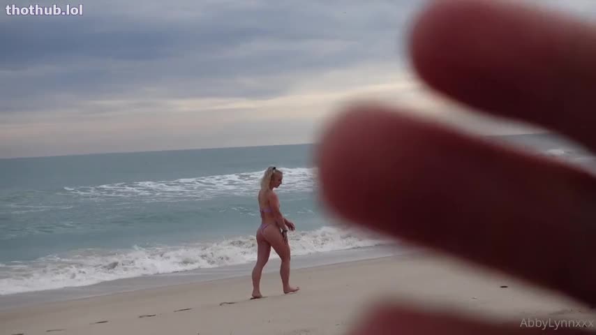 OnlyFans leaked abbylynnxxx beach fuck on HDthot