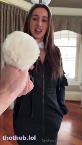 OnlyFans leaked christina khalil bg easter bunny tail on HDthot