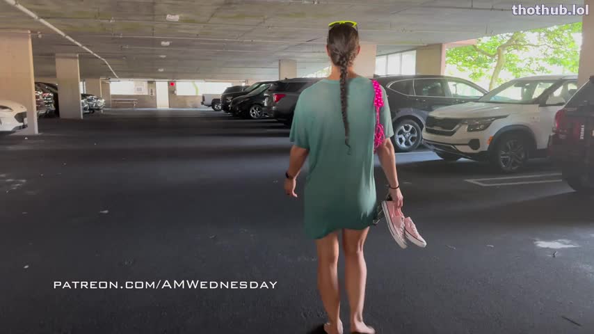 OnlyFans leaked AmWednesday - Parking Lot Fail on HDthot