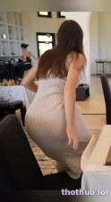 Alexandra Botez Big Ass Jiggle Sexy Dress