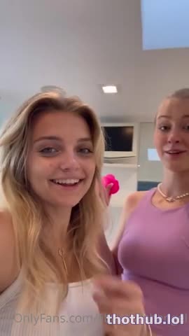 OnlyFans leaked Littlepolishangel & Trippie bri-Lesbian Strap-On on HDthot