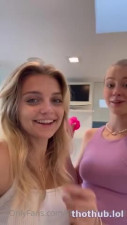 Littlepolishangel & Trippie bri-Lesbian Strap-On