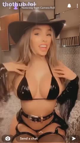 OnlyFans leaked Lyna Perez Nude Cow Girl Striptease Video on HDthot