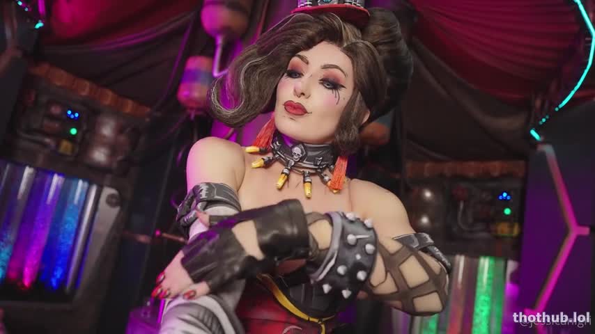 OnlyFans leaked Jessica nigri mad moxxi cosplay in sexy lingerie on HDthot