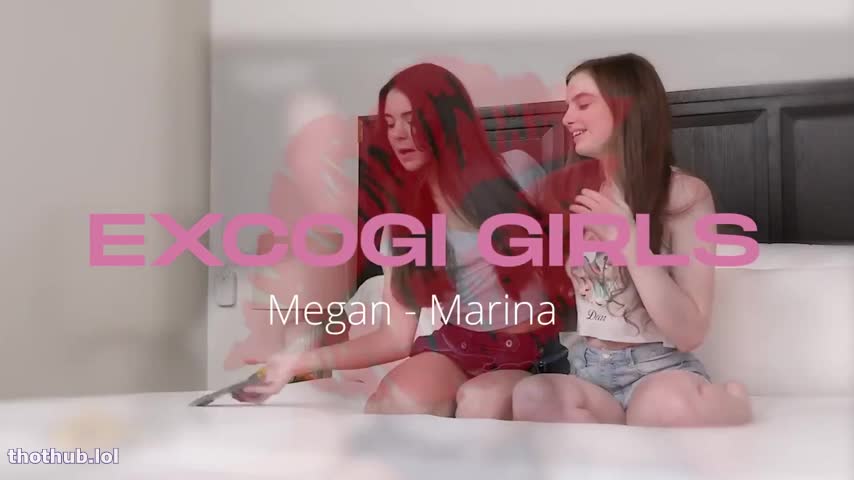 OnlyFans leaked [ExCoGiGirls] Marina, Megan - I Just Rimmed A Girl and I Liked It on HDthot